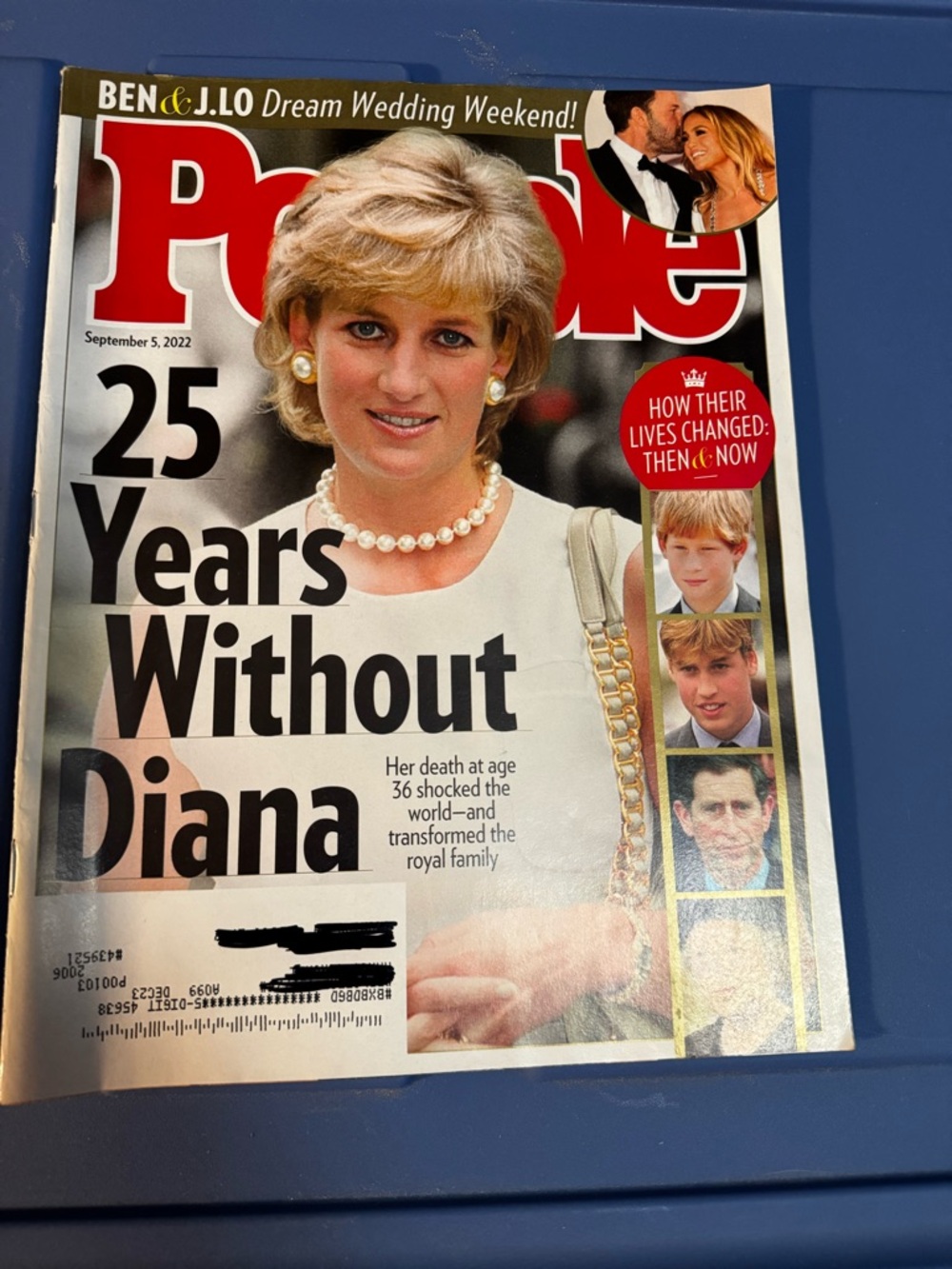 Princess Diana People magazine cover